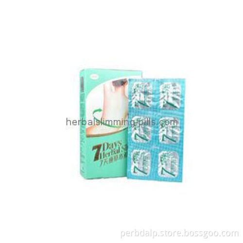 100% Pure Green Natural Slimming Pills , 7 Days Herbal Slim
